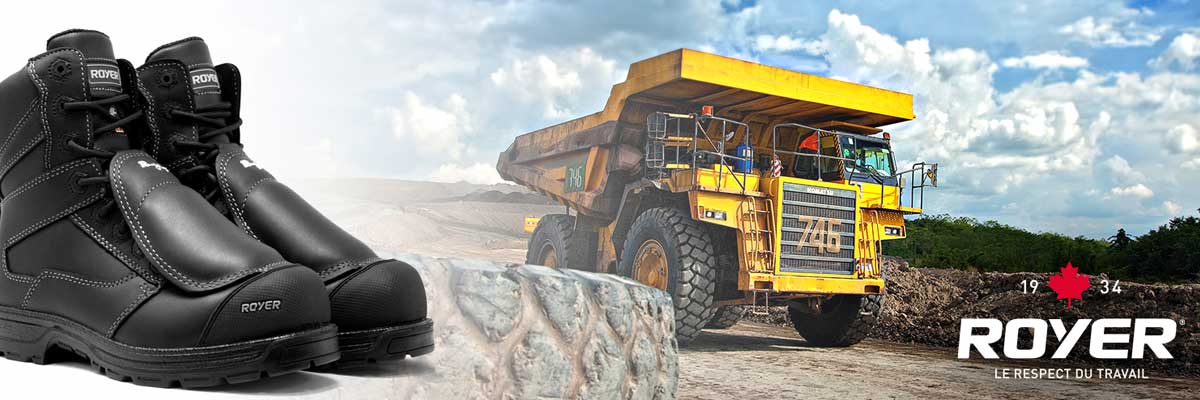 Pourquoi porter une botte de travail ou une chaussure de sécurité avec un métatarse ?