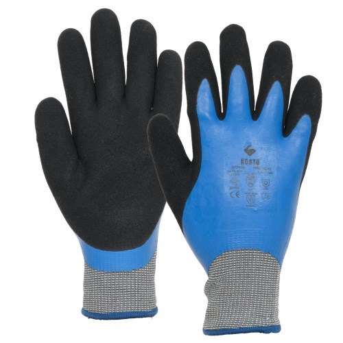 Lined Blue Cut-Resistant Gloves