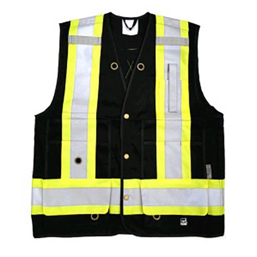2200.014 high-visibility road safety surveyor vest