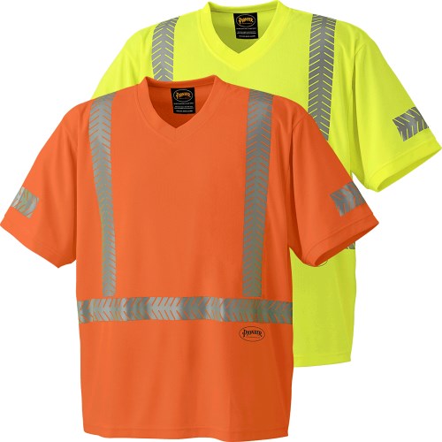 2204.690 Pioneer Short Sleeves Safety T-Shirt with Coolpass Fabric