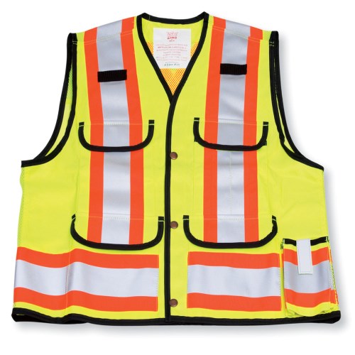 2207.026 big k level 2 high visibility poly/cotton mesh supervisor safety vest