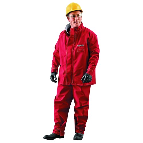 2300.034 ansell alphatec lined breathable polyester jacket chemical splash resistant