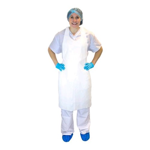 2302.149.001 polyethylene apron 1 mil, 28" x 46" dap1.25-28x46b
