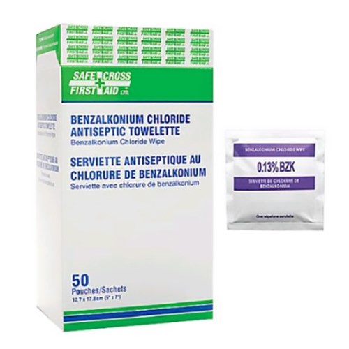 9400.101.001 antispetic wipes benzalkonium chloride 0.13% 6059