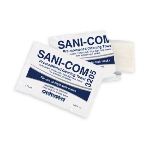 9562.025.001 sani-com pre-moistened multi-purpose cleaning towel, 200/box sc3205