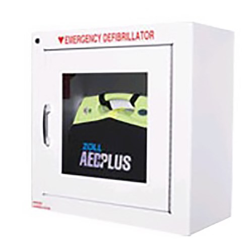 9600.002.001 zoll 9in standard wall cabinet for aed plus 8000-0855