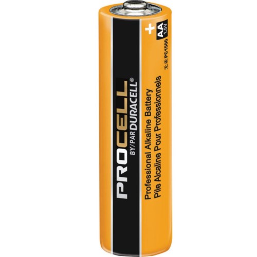 aba051 pile alcaline aa duracell procell de 1,5 v pc1500 pc1500