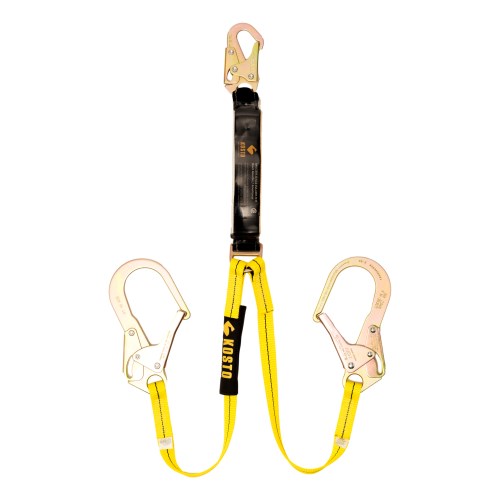 cck440 kosto twin-leg lanyard with pack-style energy absorber, class b and y cck440