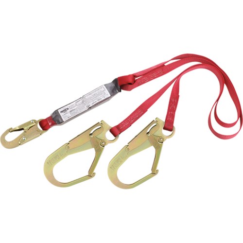 cco643 protecta web lanyard 6ft / 1.8m twin leg e4 1340180c
