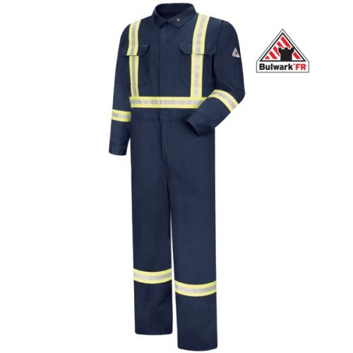 combinaison avec bandes réfléchissantes bulwark premium