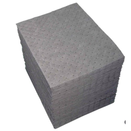 dab193 brady xtra tough absorbent pad, 200/box 107851