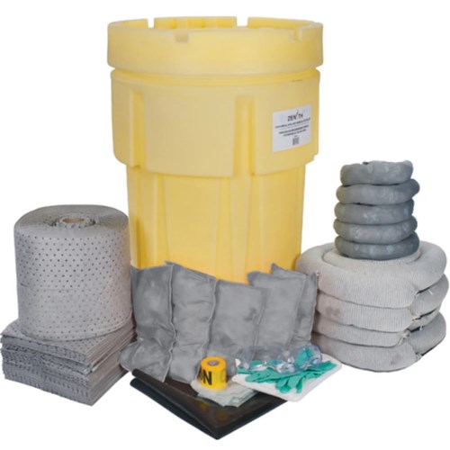 dh-sak239 spill kits allow for immediate clean-up of spills absorbent capacity: 62 gallons sei167