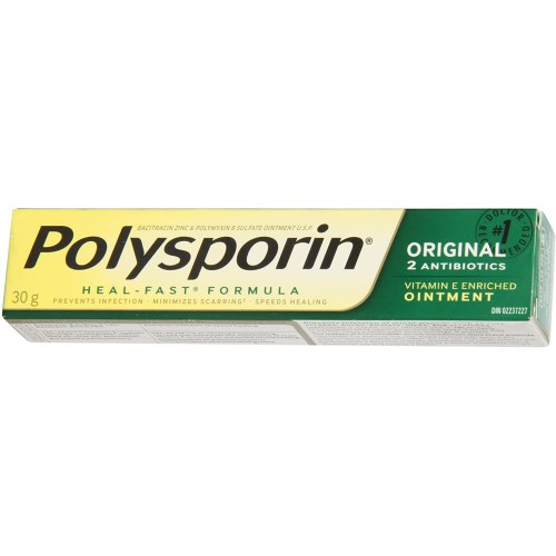 fcr111 polysporin, antibiotic ointment, 30 g 05255