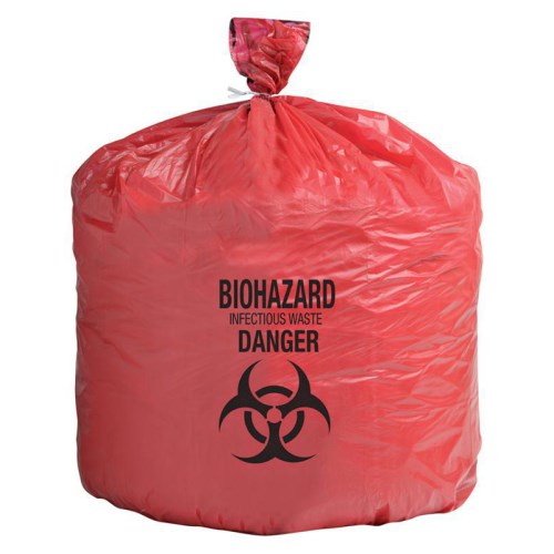 fsa013 safecross infectious waste disposal bags, 50/pkg 14549
