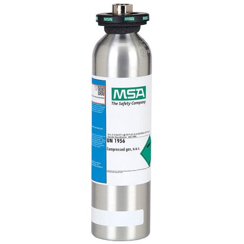 bouteille d'étalonnage msa, gaz, 34 l