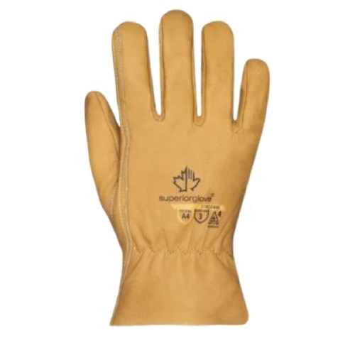 gl-378gobkl superior glove endura® cut an arc flash resistant leather work gloves with oilbloc™ technologie