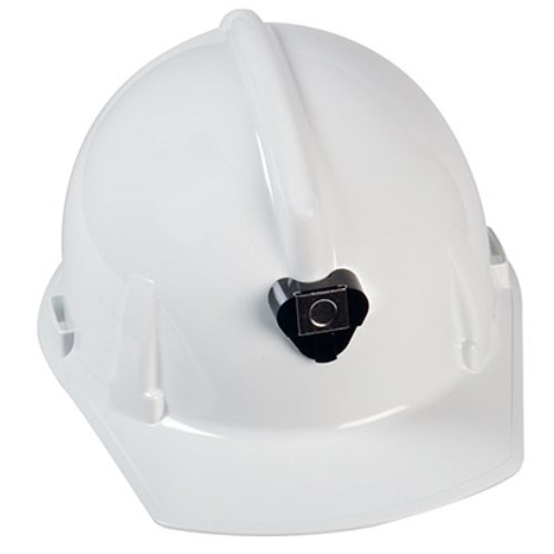 casque de sécurité topgard avec support de lampe, cordon avec suspension fas-trac