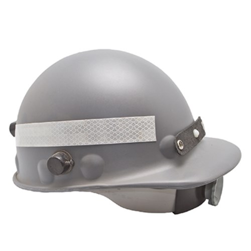 k-tcsagn welding helmet modified for headlamp and reflective tape k-tcsagn