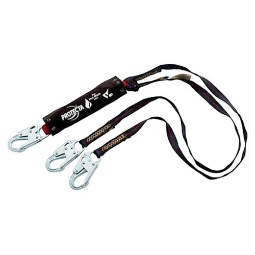 la-1340188c 3m™ protecta® pro™ pack absorbing lanyard with integral attachment for hot work, 4 ft 1340188c
