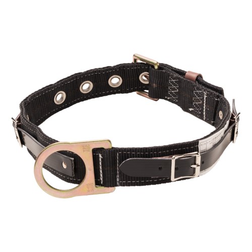 lb-426-2 2'' nylon miner's belt with two lamp straps