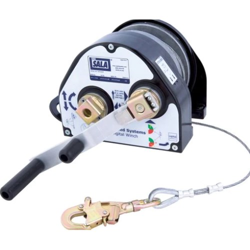 3m™ advanced 60' removable digital winches with galvanized steel lifeline