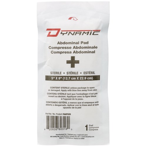 mg-7284 pansement de champ "sterile 5.5x9"#faap5x9 faap5x9