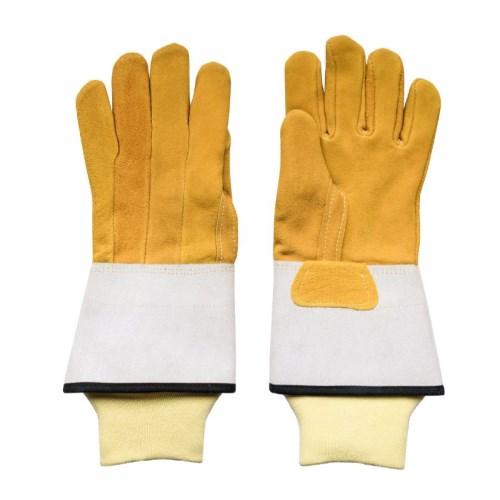 mgg747 gants de sécurité natpro en cuir fendu de chevreuil dsb84760pk-sp-m