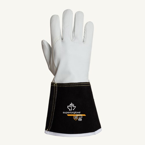 mgv142 superior glove endura® driver work gloves with kevlar and composite filament fiber providing an arc flash protection level 4