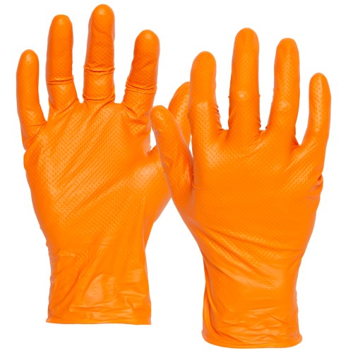 mkc107 powder-free disposable nitrile gloves, 100/box