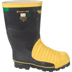 PBC025 Bottes de travail 14" pour mineurs en caoutchouc avec protecteur métatarsien Viking VW49-10 PBS00910