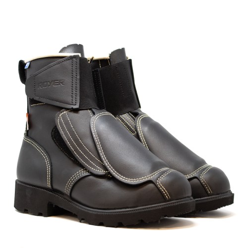 PBR120 Royer 9'' Work Boots with External Metatarsal Protector, Track Outsole and Velcro Closure