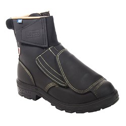 PBR124 Royer 8" Work Boots with External Metatarsal Protector and Velcro Fastener