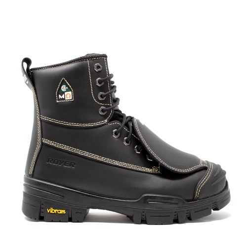 pbr182 bottes de travail royer ventura 8″ en cuir avec protecteur métatarsien externe 5301vtag