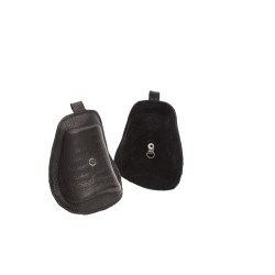 PPR009 Lace-On Black Leather Metatarsal Guard PPR009