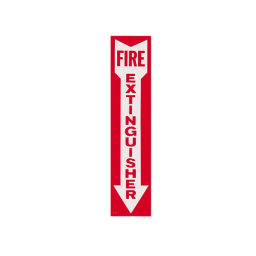 rs-bl109 étiquette en vinyle steel fire en anglais « use on all fires - abc » bl101 bl109