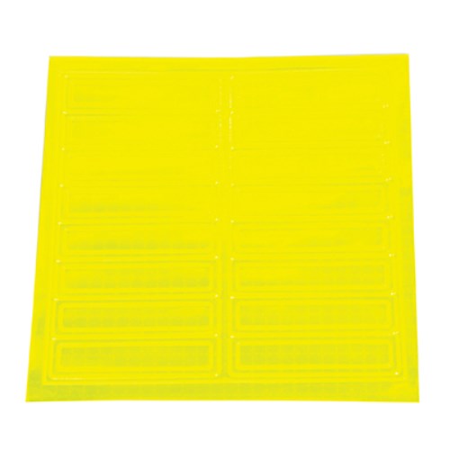 sbc102 green lime reflective strip, sold individually 17725