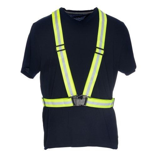 sbe001 kosto 1 ½" reflective traffic sash belt sbe001