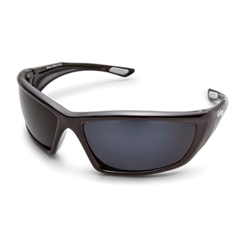 sg-txr416 anti-uv smoke lens eyewear with black frame txr416