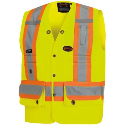 sve166 gilet de sécurité haute visibilité pioneer v1010140-l