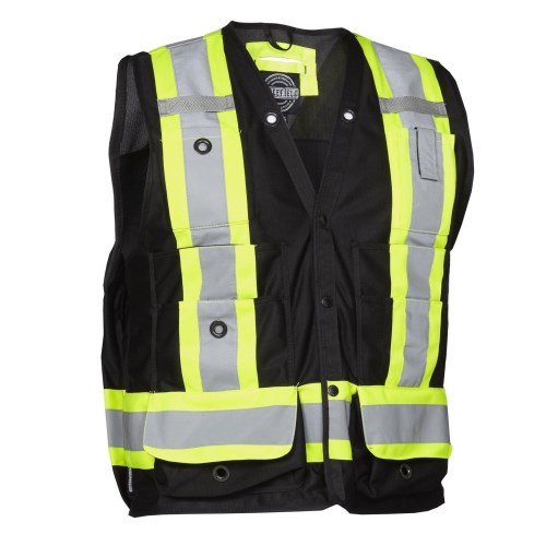 sve204 forcefield high visibility safety surveyor's vest