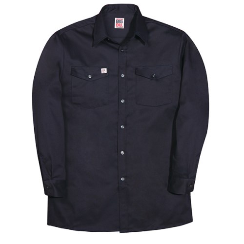 vch018 long-sleeved work shirt, 100% cotton