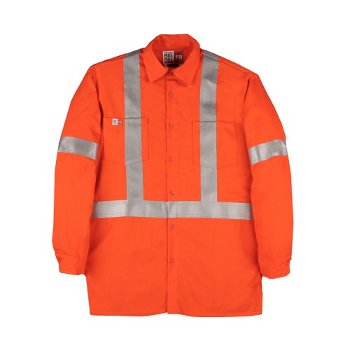 big bill industrial fr work shirt hv