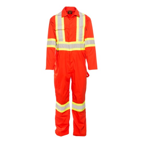 vck152 cementation kosto polyester and cotton coverall with 4" reflective tape