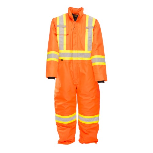 vckh40 kosto lined - 50°c winter coverall with 4" reflective tape
