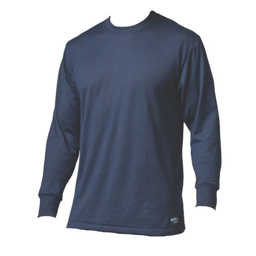 stanfield's t-shirt m / l # fr24 (l) navy 5cal/cm2