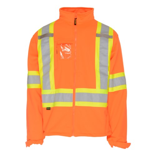 vmk227 manteau coquille souple avec bandes réfléchissantes 4’’ vmk226l vmk228xxl