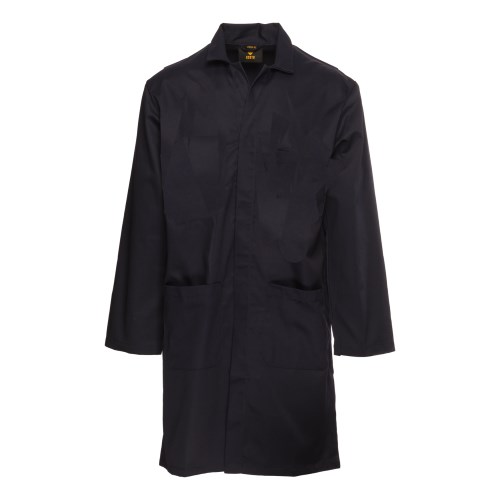 kosto professional lab coat with snap closure