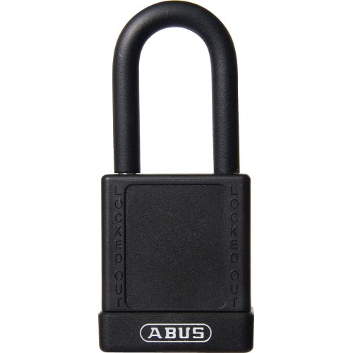 xca185 abus aluminium padlock, 40mm 74/40-w25-kd-noir