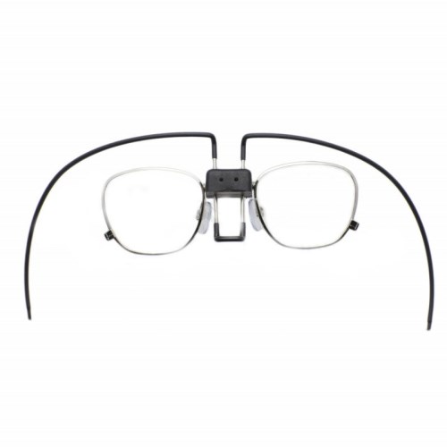 frame for safety glasses, adjustable for ultra-twin/ultravue masks