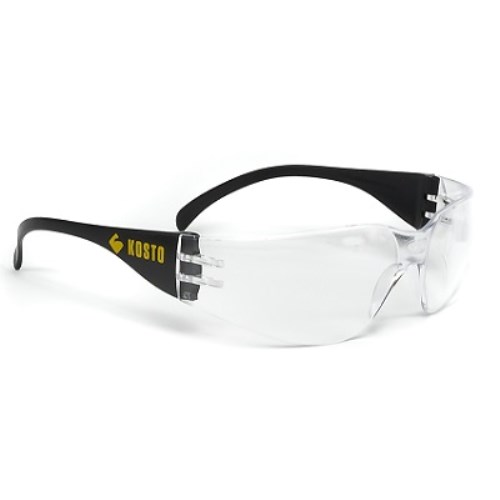 ylk082 safety glasses, wave series with clear lens ylk082